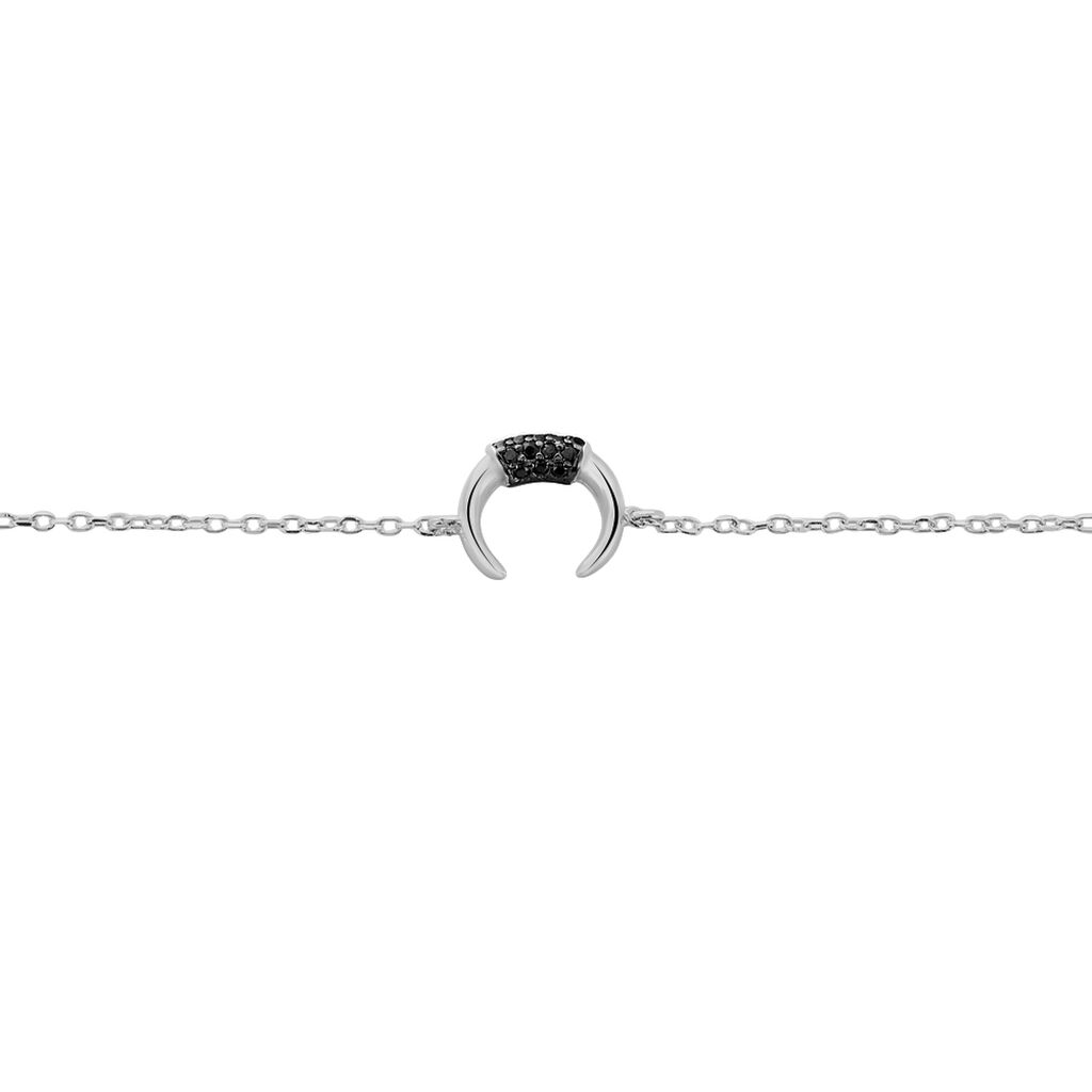 Bracelet Corneliana Argent Blanc Oxyde De Zirconium