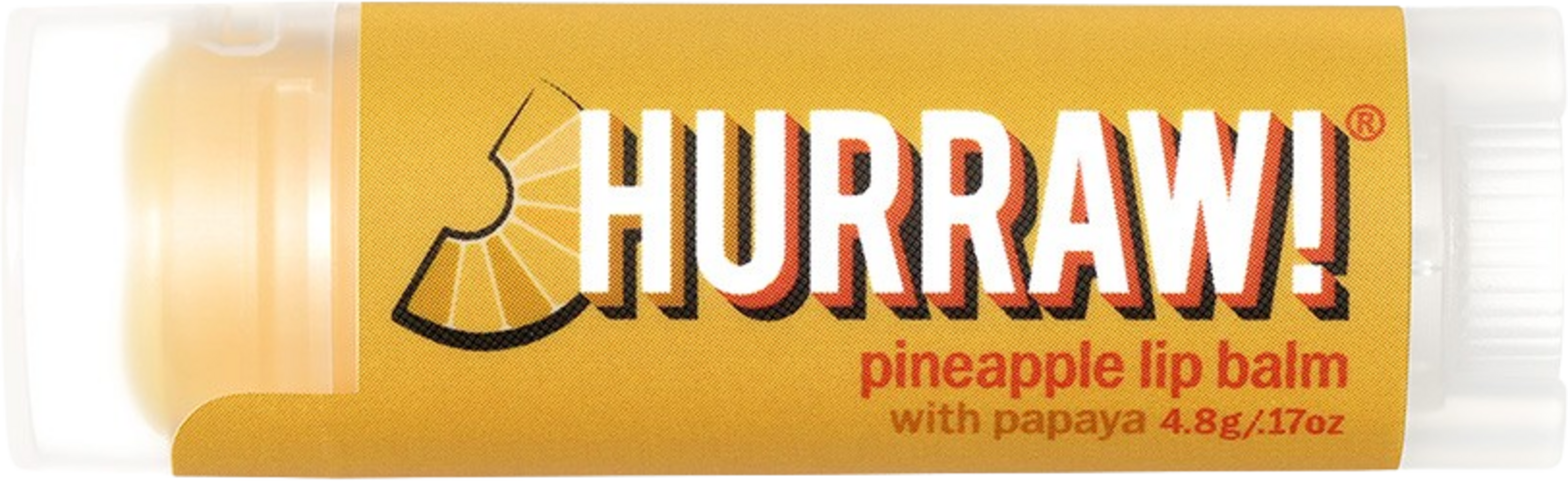 HURRAW!  Lippenpflegestift Pineapple-Papaya, 4,80 g