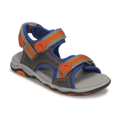 Kickers - KIWI - Bleu / Orange