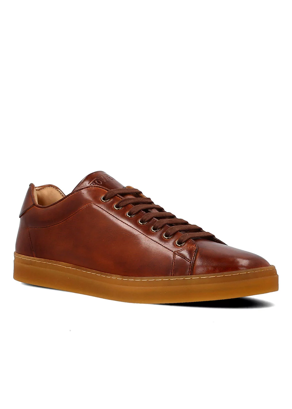 SNEAKERS SPHINX VEAU MARRON