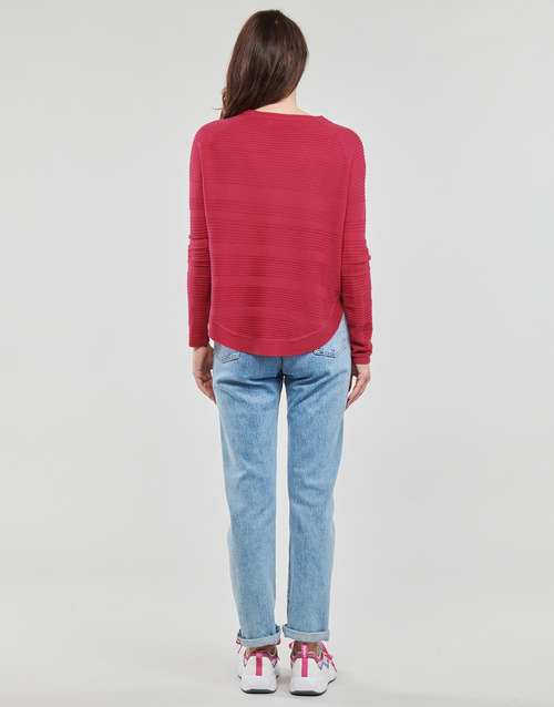 Only - ONLCAVIAR L/S PULLOVER KNT - Rouge