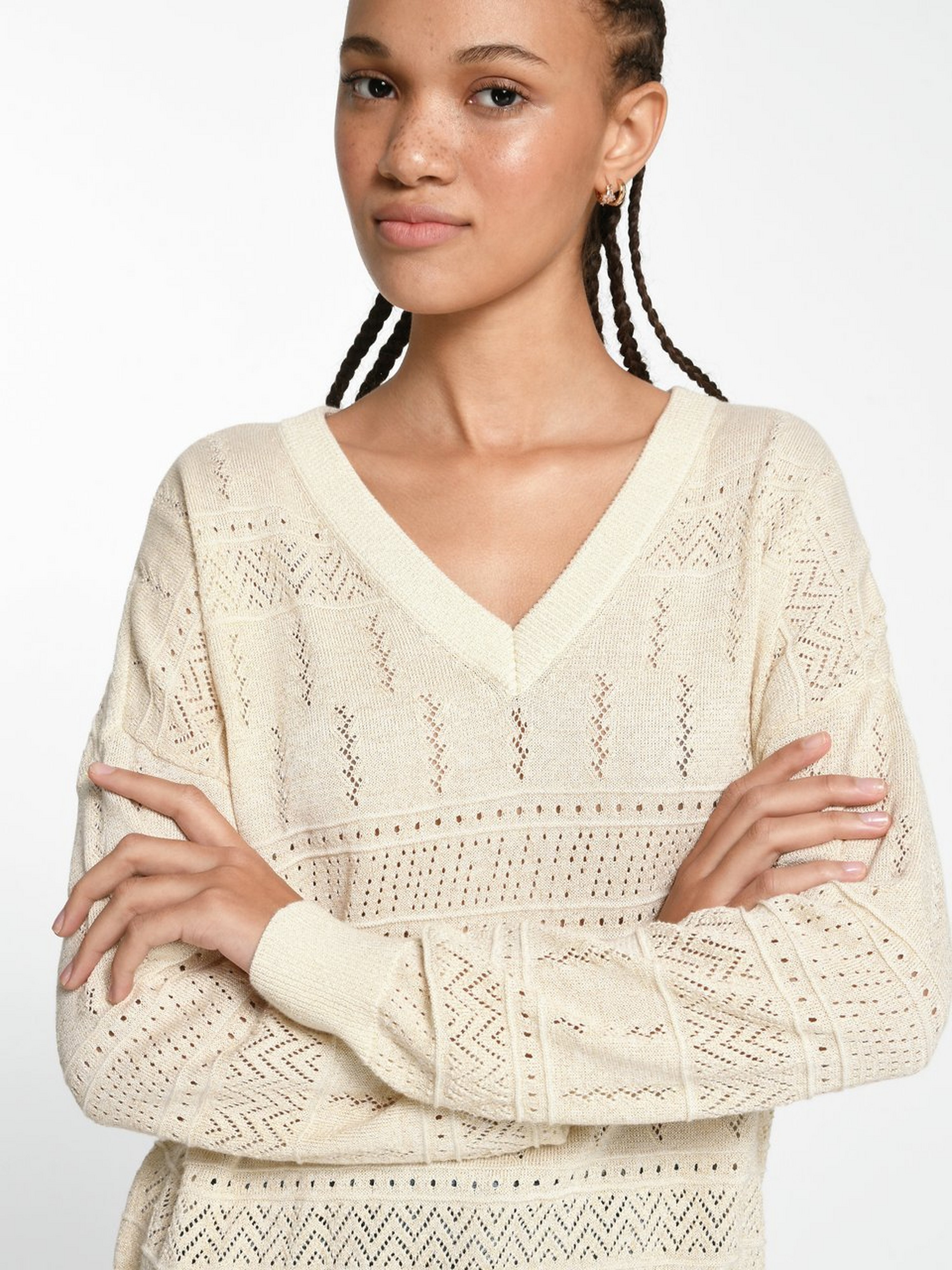 V-Pullover