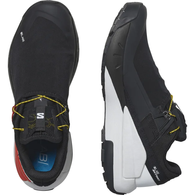 S/LAB SKYWAY  Hikingschuhe Unisex Black/White/BlueDanube
