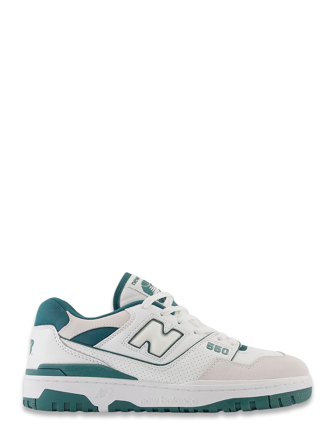 new balance Sneakers Homme 550 cuir Blanc/Vert