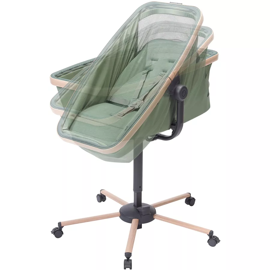 MAXI COSI All-in-One StubenwagenLiegesesselHochstuhl Alba Beyond Green
