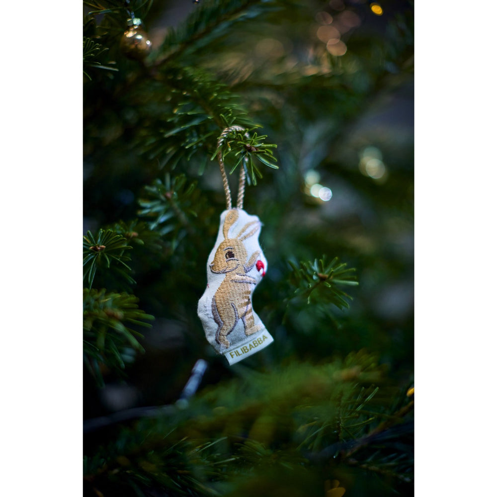 Køb FILIBABBA Forest Friends Embroidered Winter Decorations Wonderful Winter