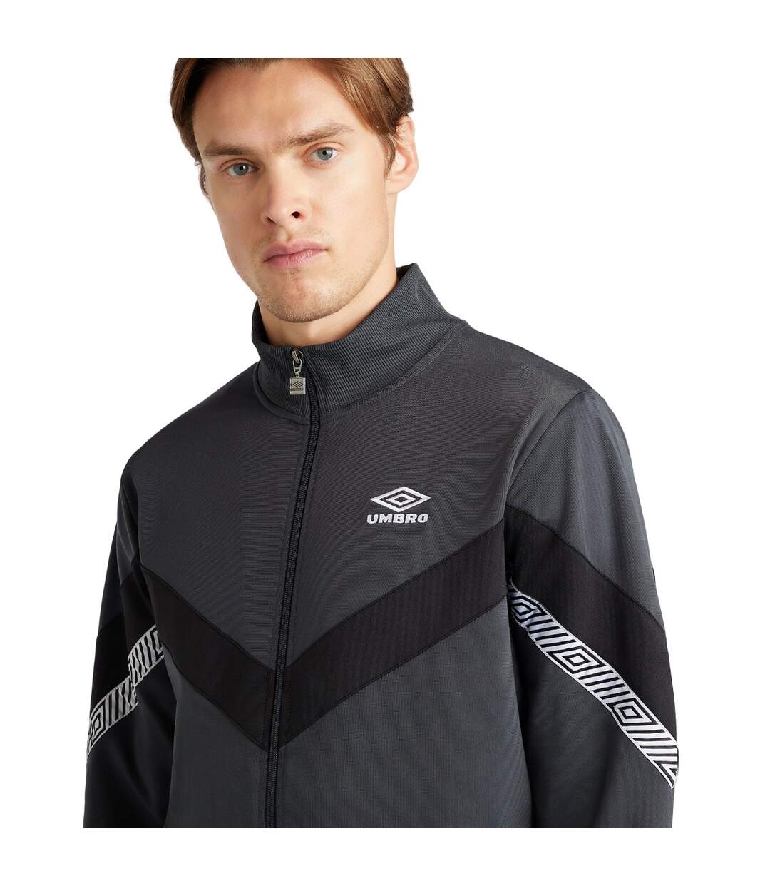 Umbro - Veste SPORTS STYLE CLUB - Homme (Gris / Noir) - UTUO1727