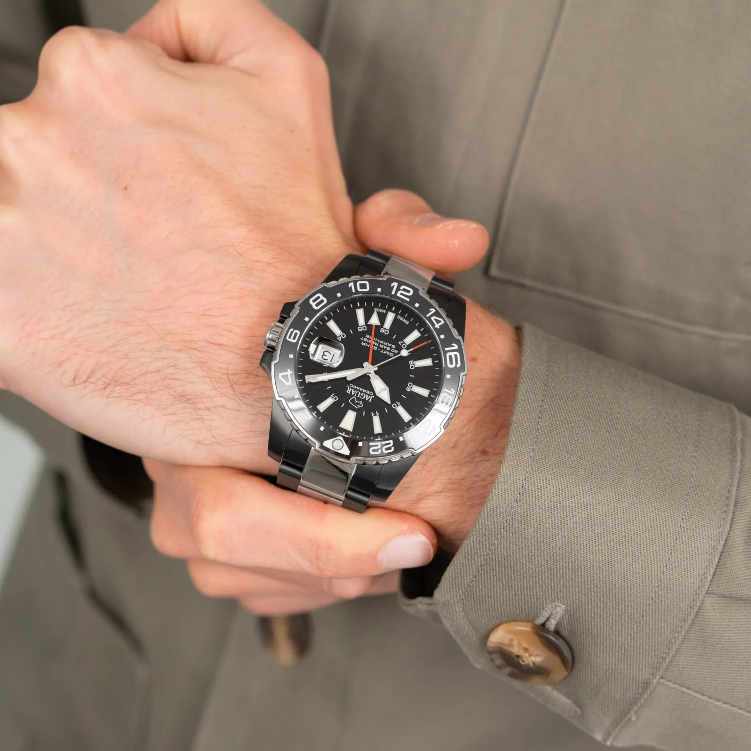 Jaguar Ceramic Diver GMT Limited Edition Denmark J1031/1S