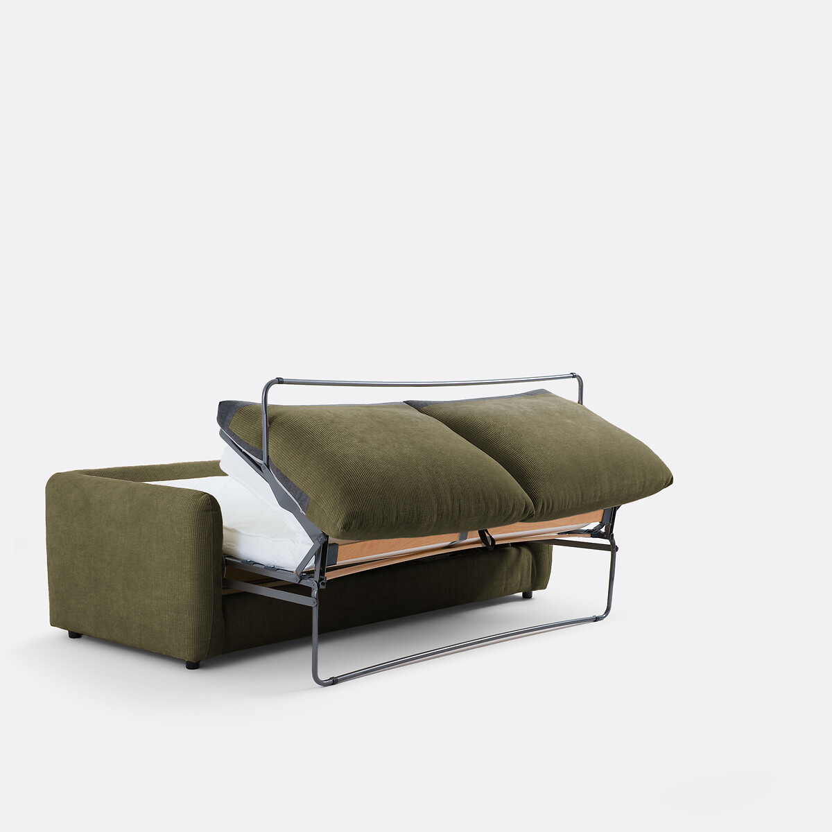 LA REDOUTE INTERIEURS<br>Sofá-cama de 2, 3 e 4 lugares. Veludo texturizado