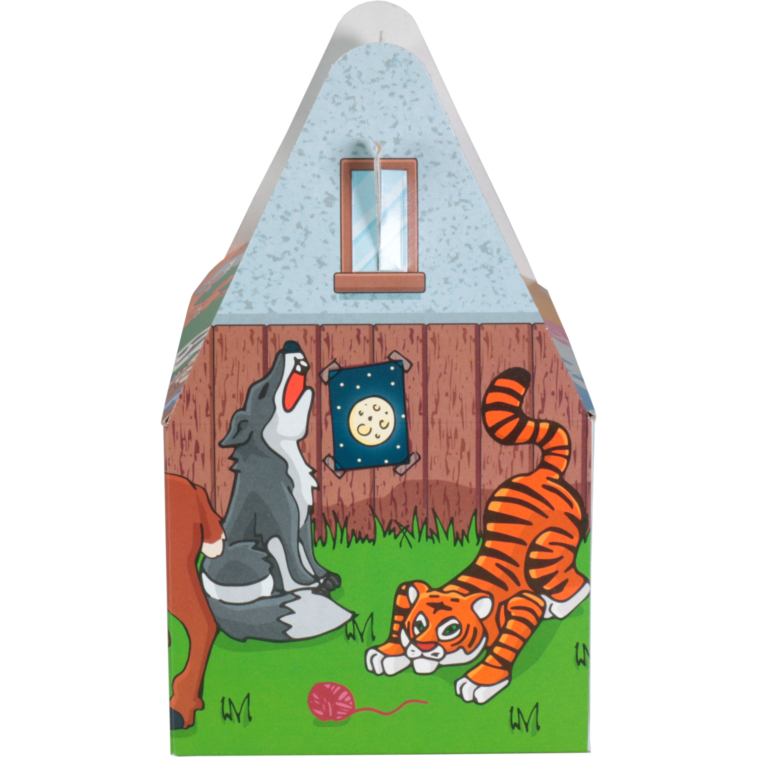Kidsbox, 225x120x95mm, Verdwaalde dieren, karton