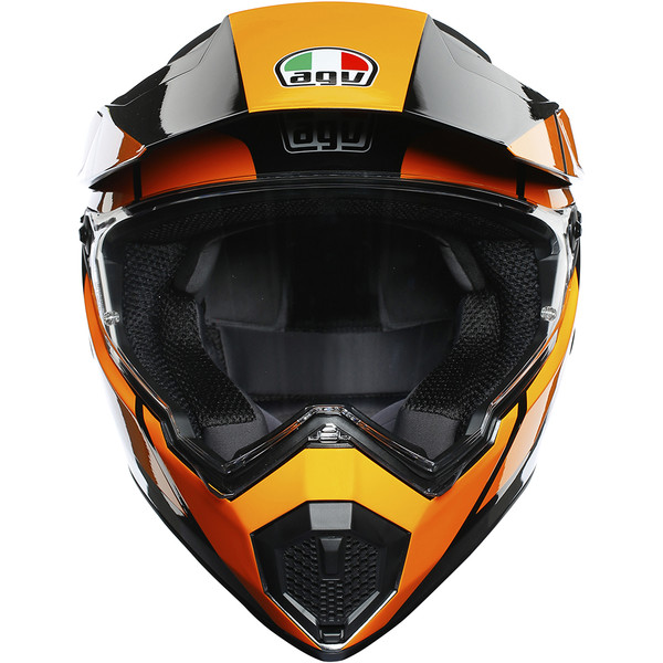 AGV - Casque AX9 Trail Orange / Noir