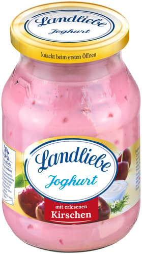 Landliebe Joghurt Kirsche Glas