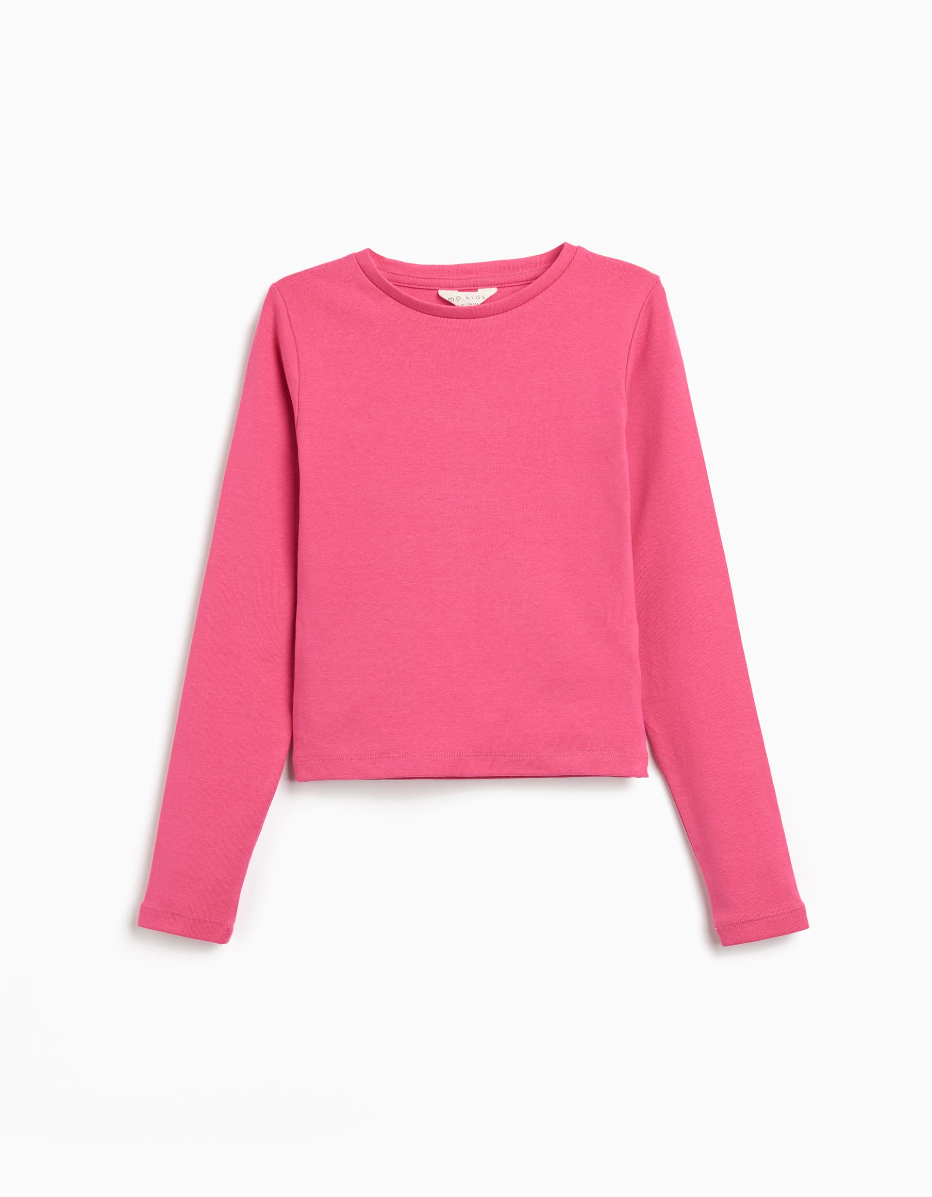 T-shirt Manga Comprida, Menina, Rosa Escuro