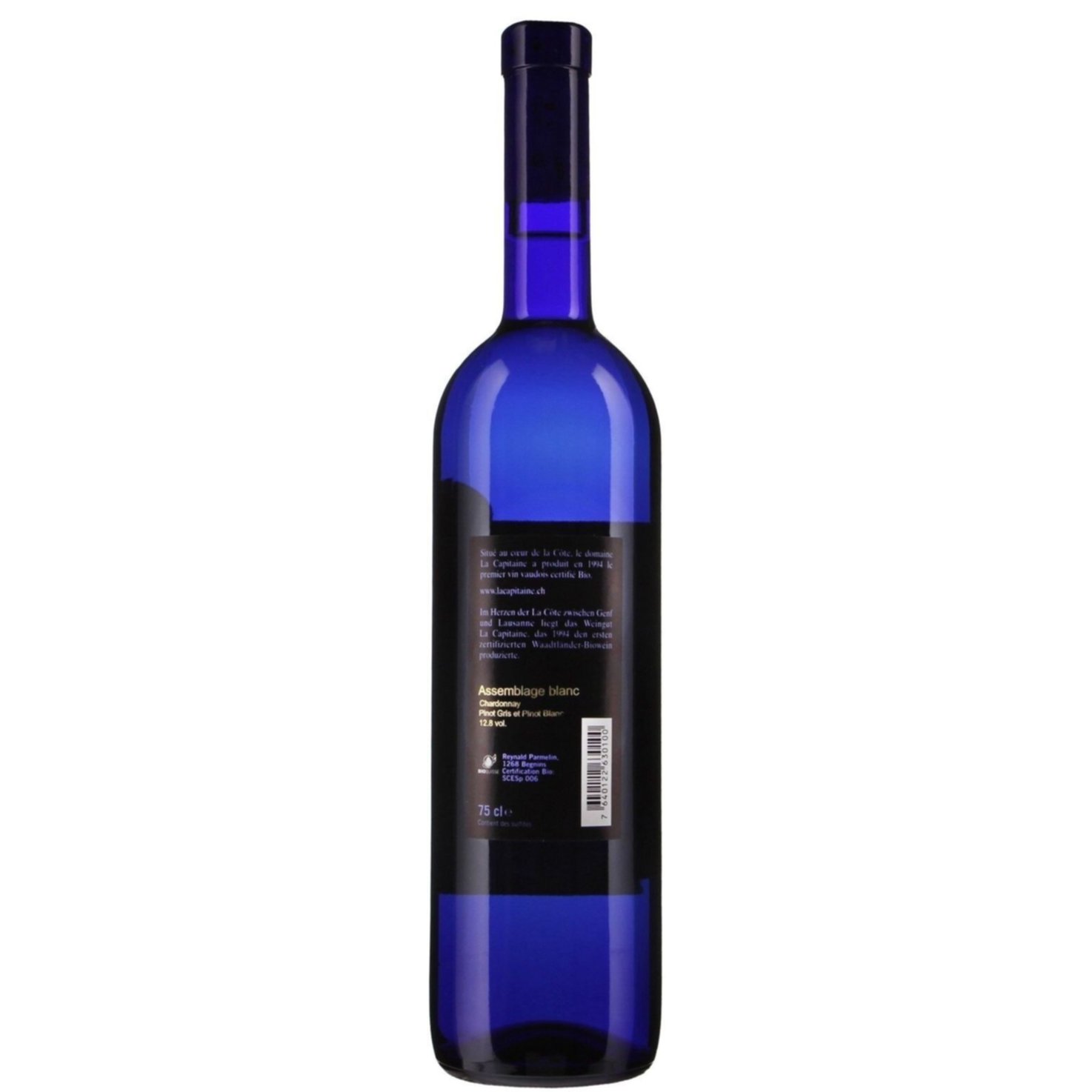 Naturaplan Bio Cuvée Noble Blanc Domaine la Capitaine La Côte AOC -75cl