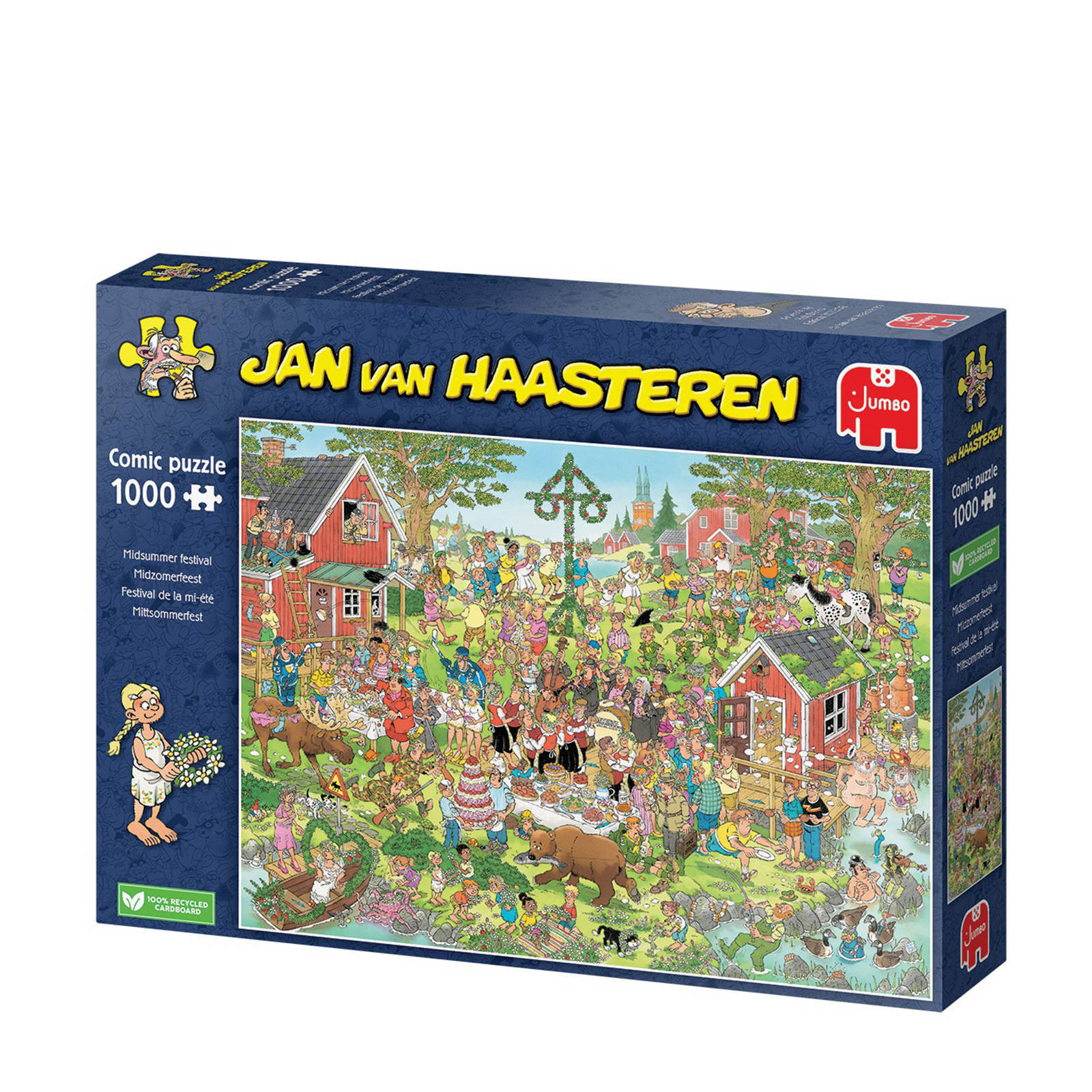 Jan van Haasteren midzomer festival legpuzzel 1000 stukjes