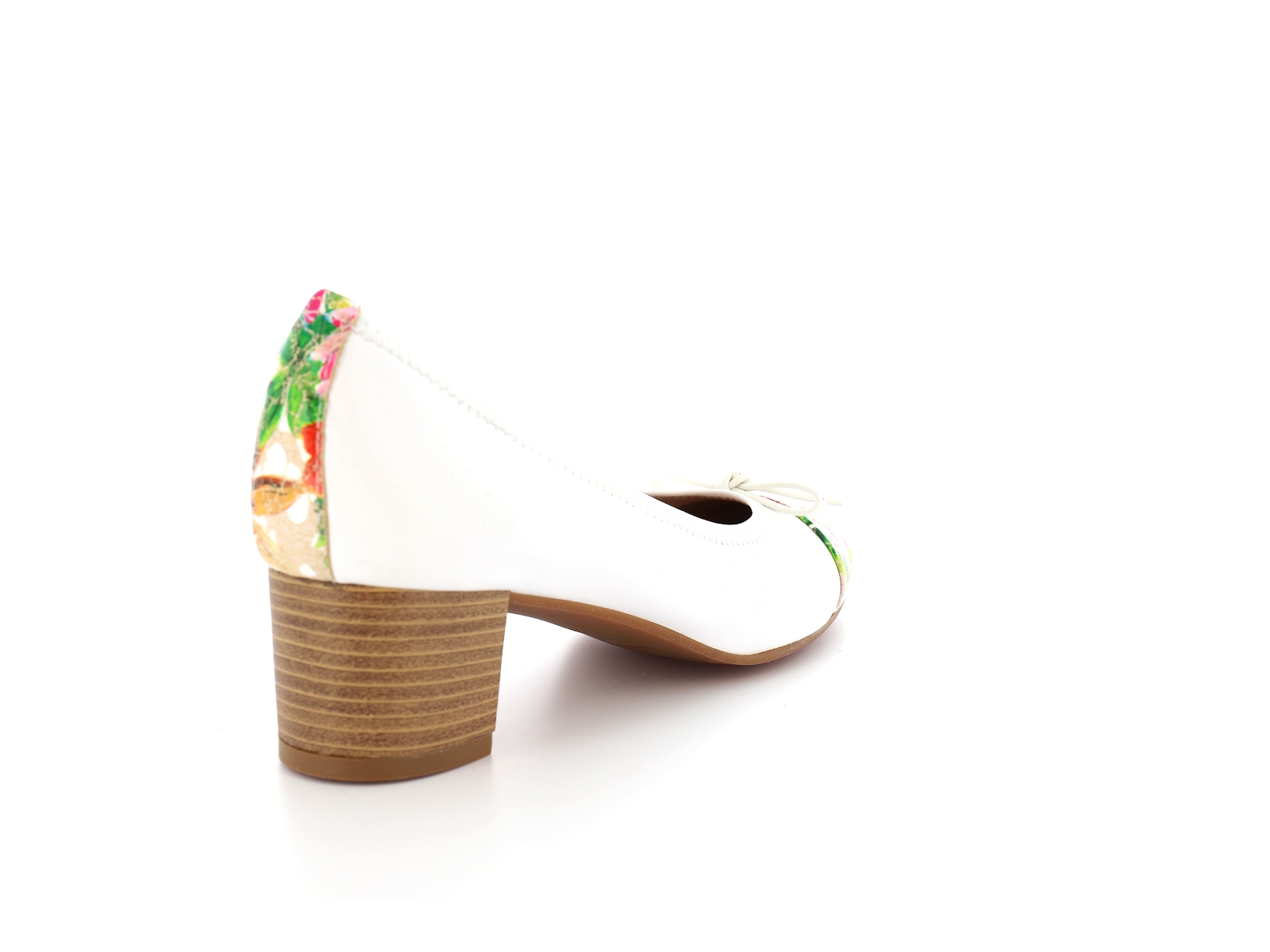 Cavargna shoes-TAMARA Cuir Blanc multi