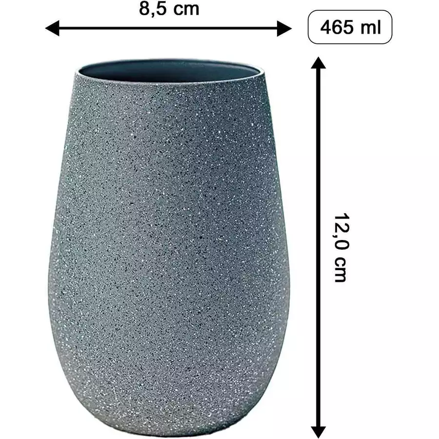 Stölze Lausitz Becher Stones 465 ml 6er Set hellgrau