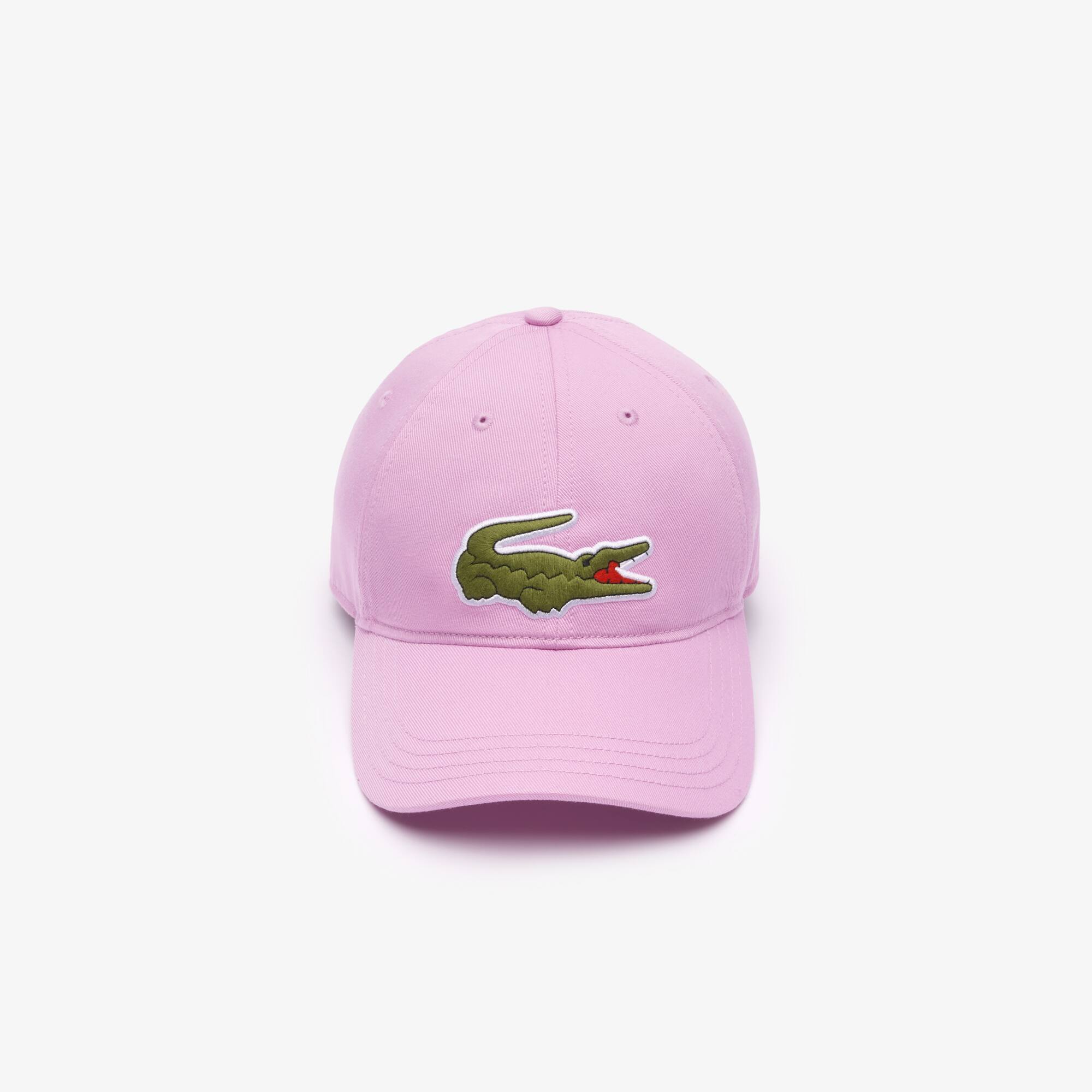 Unisex LACOSTE Kappe aus Bio-Baumwolltwill Caps & Hüte - Rosa - Lacoste - Unisex