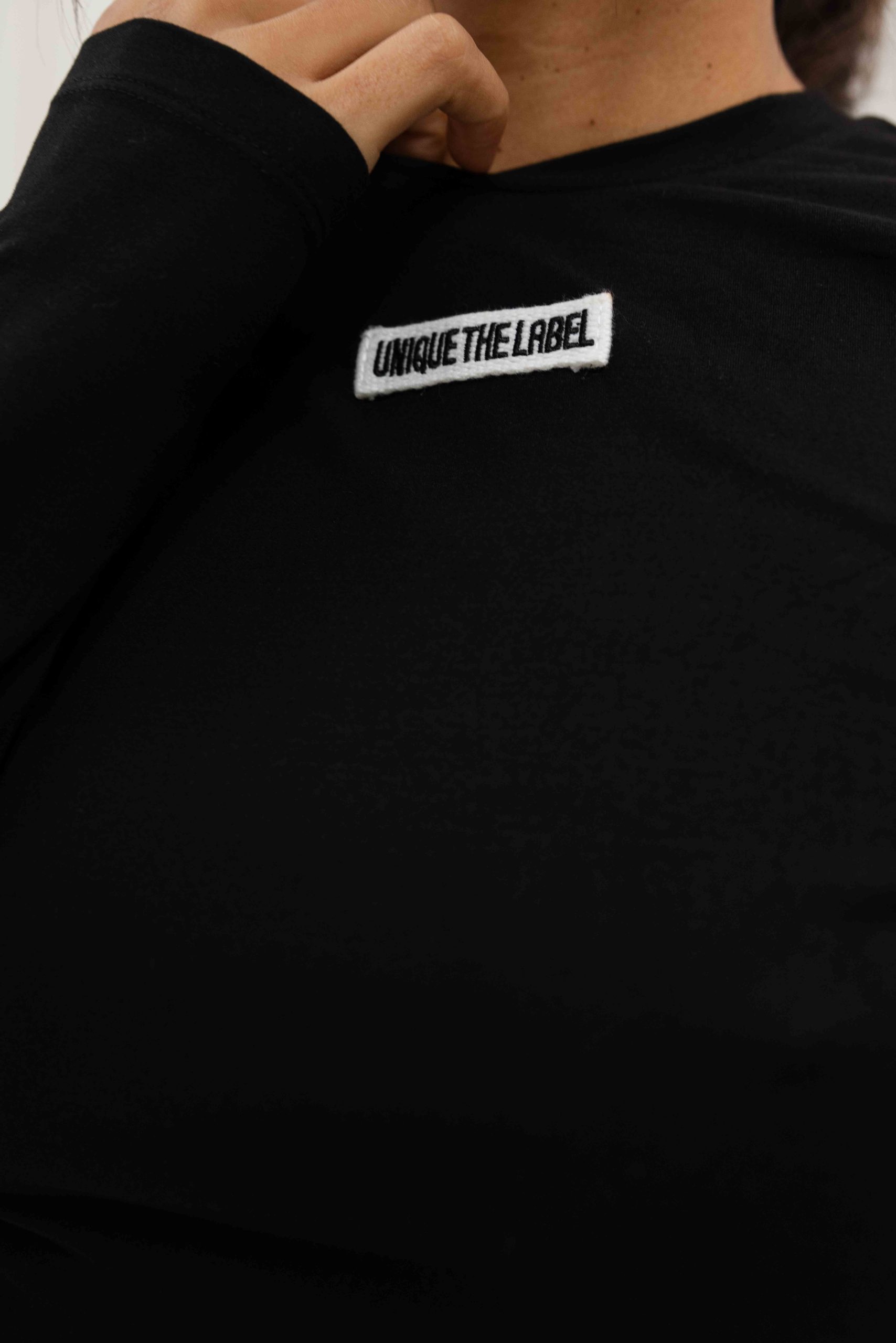 Unique The Label Nena Longsleeve Dames Zwart