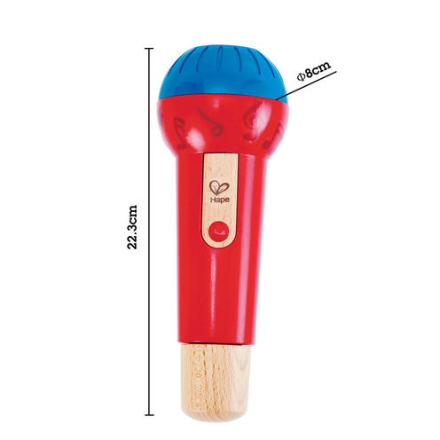 Micro à résonance Bois et multicolor - HAPE