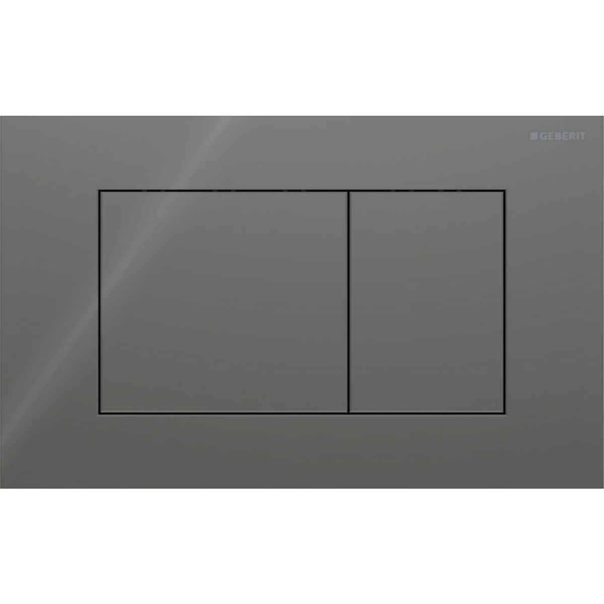 Geberit Sigma40 Square drukplaat lava