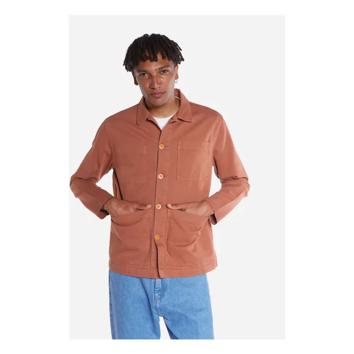 Olow Veste Chucalescu Coton Bio | Terracotta