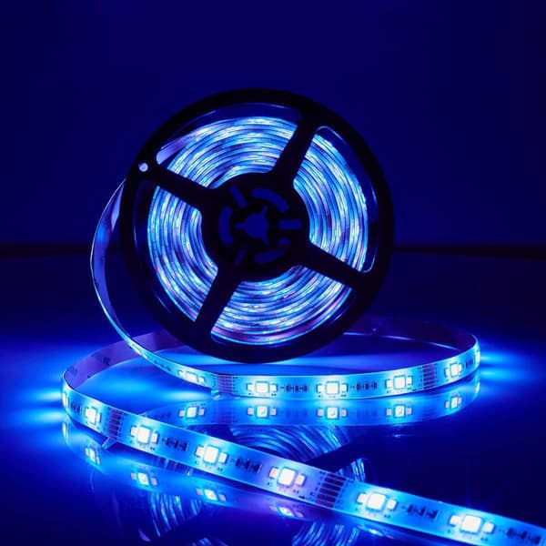 Nedis SmartLife LED-Stripe | Wi-Fi | Kald Hvit / RGB / Varm Hvit | SMD | 5.00 m | IP44 | 2700 - 6500 K | 960 lm | Android™ / IOS