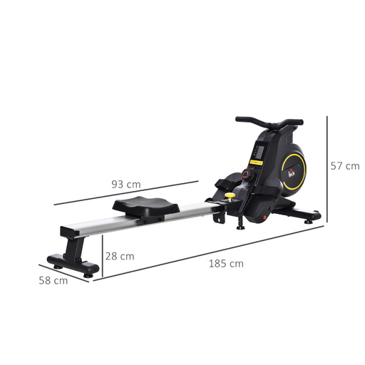 Máquina de Remo Dobrável Homcom A90-243