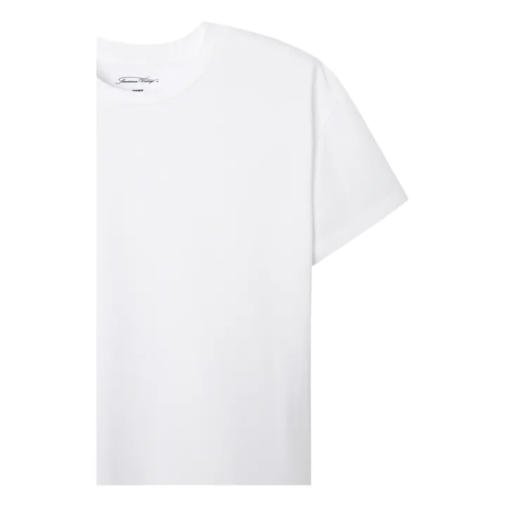 American Vintage T-shirt Fizvalley | Blanc