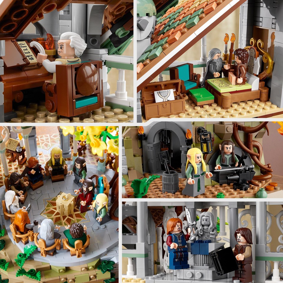 LEGO Ringenes Herre - Kløvedal (10316)