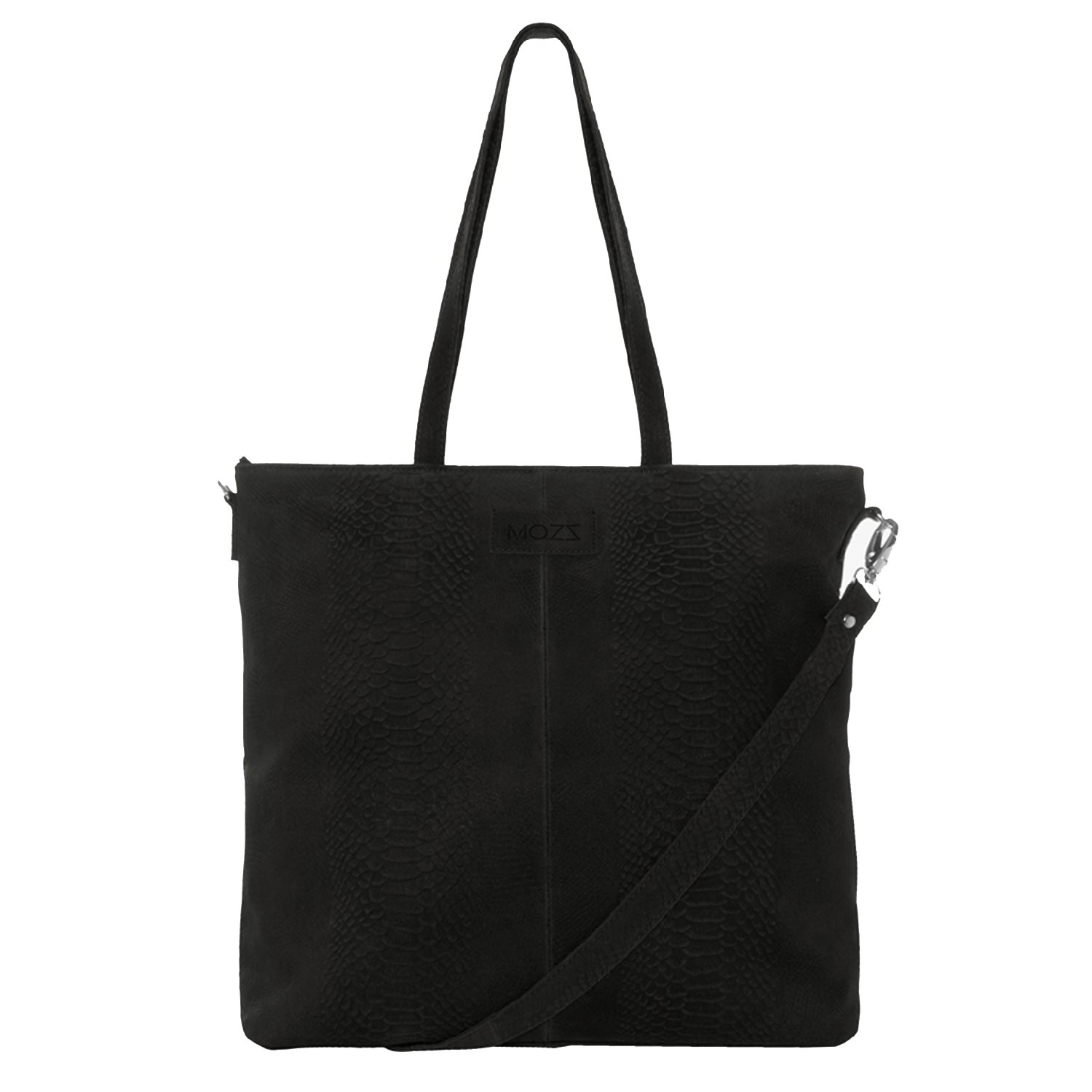 Mozz Momsbag Snake Shopper black