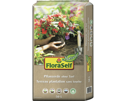 FloraSelf Nature® turfvrije potgrond 50 l