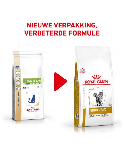 Royal Canin Veterinary Diet Urinary S\/O Moderate Calorie - Kattenvoer