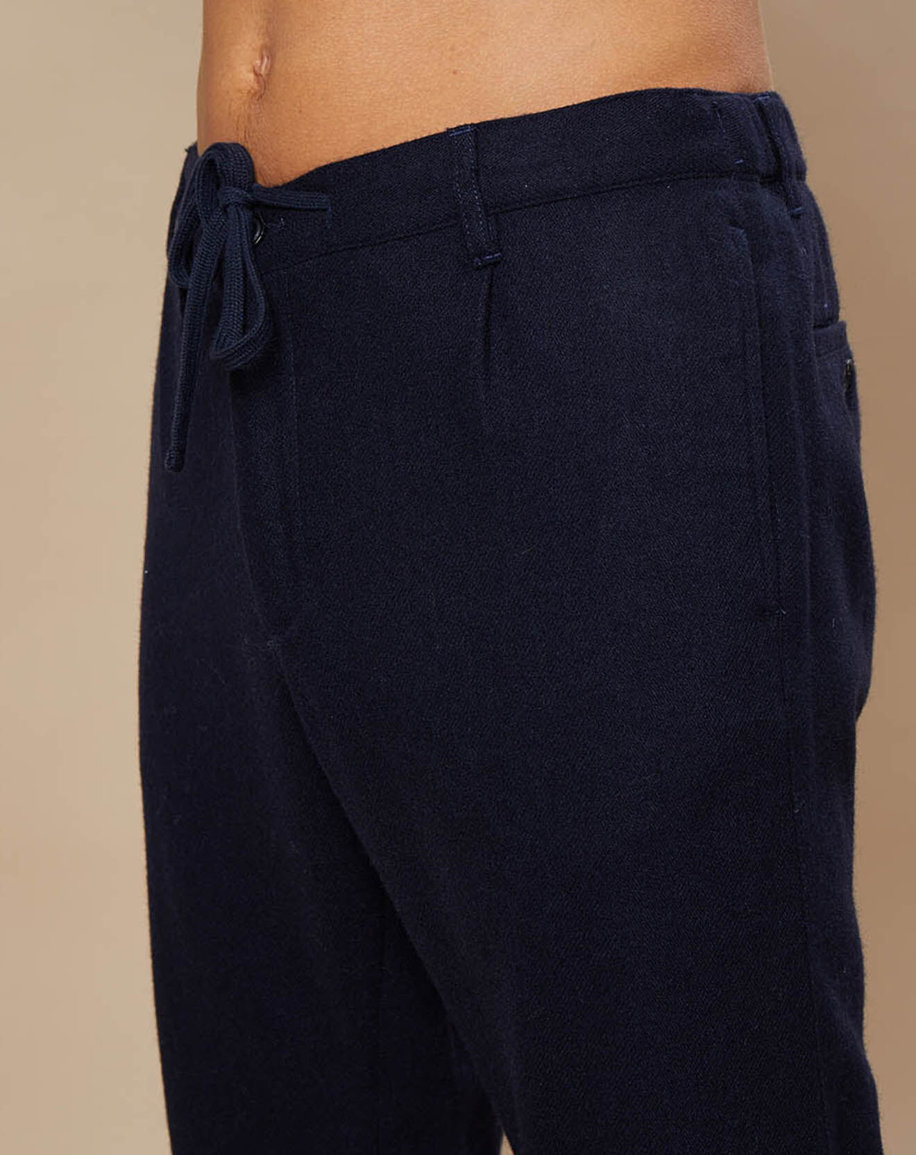Hartford Pantalon en Laine mélangée Tanker marine