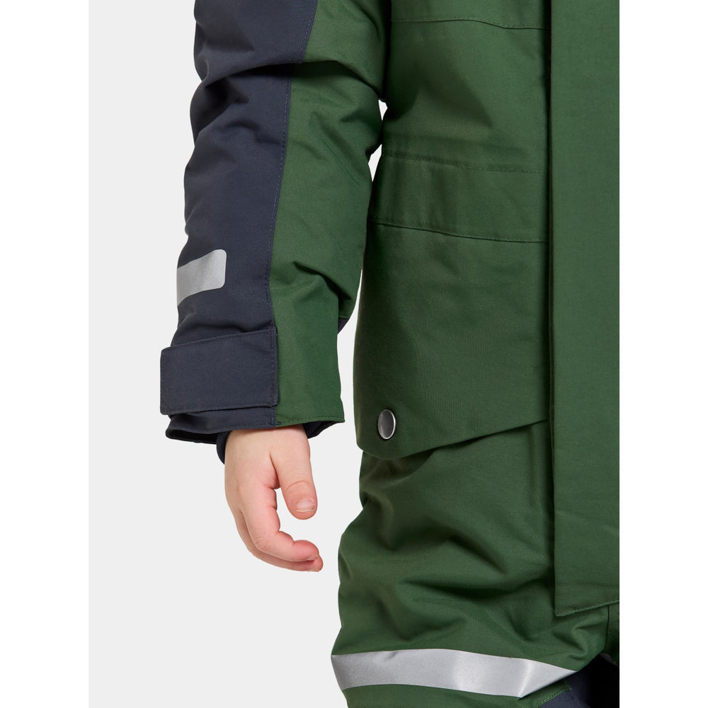 Køb Didriksons Pine Green Bjärven Kids Flyverdragt 12 | Luksusbaby