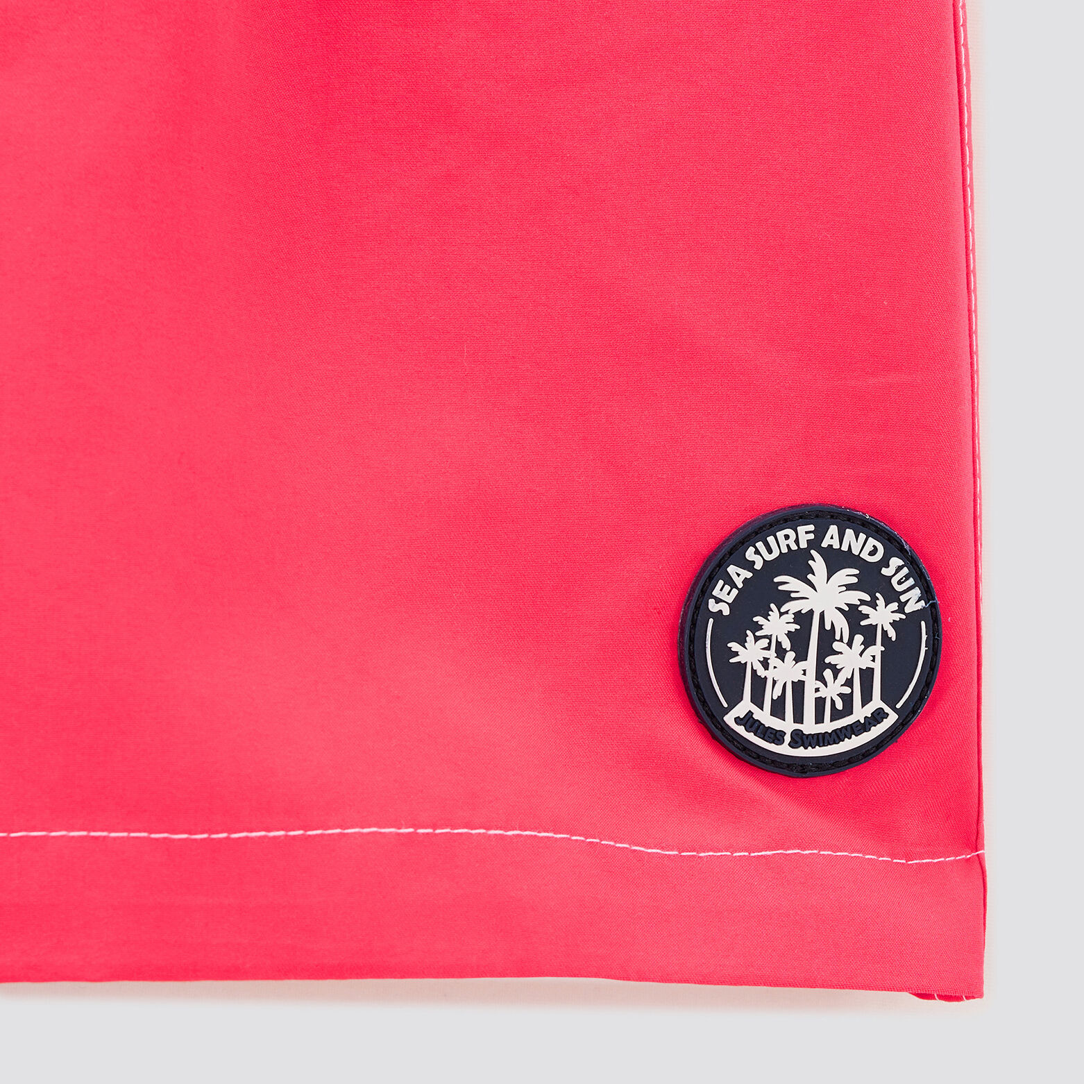 Maillot de bain uni Rose