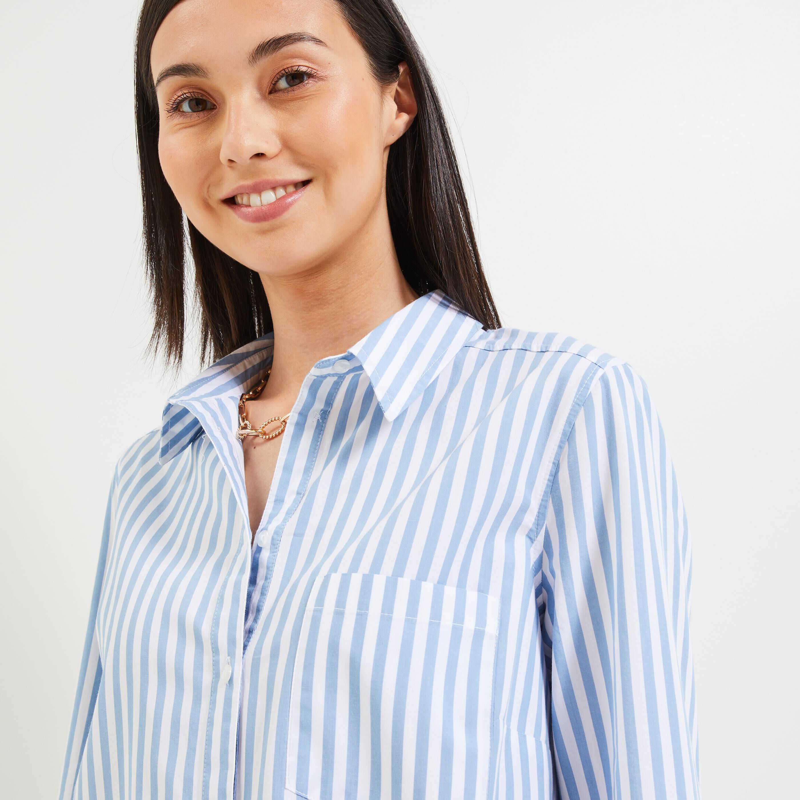 Chemise rayée femme - IMPRIME