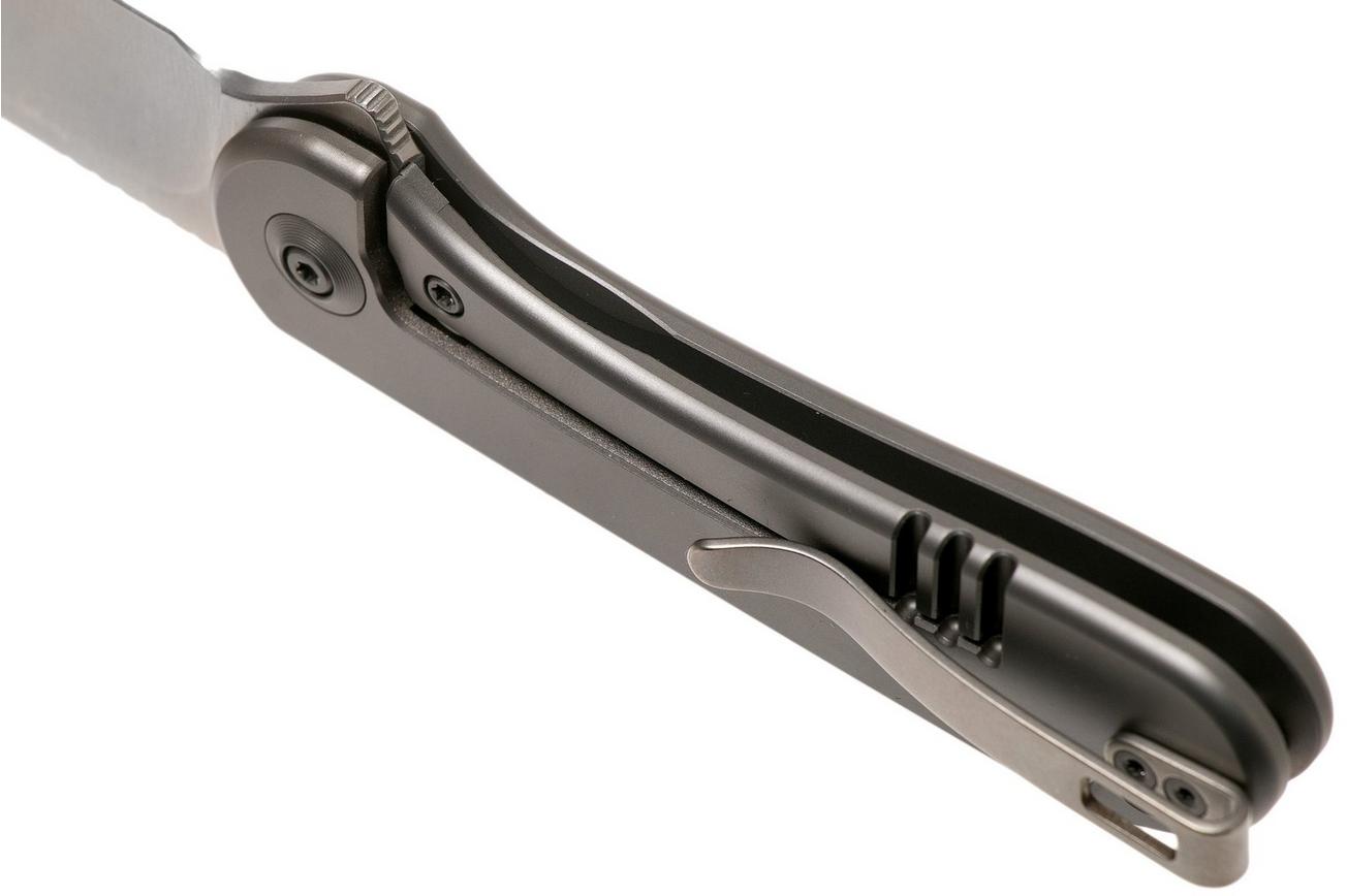WE Knife Elementum WE18062X-1 Satin, Gray Titanium zakmes
