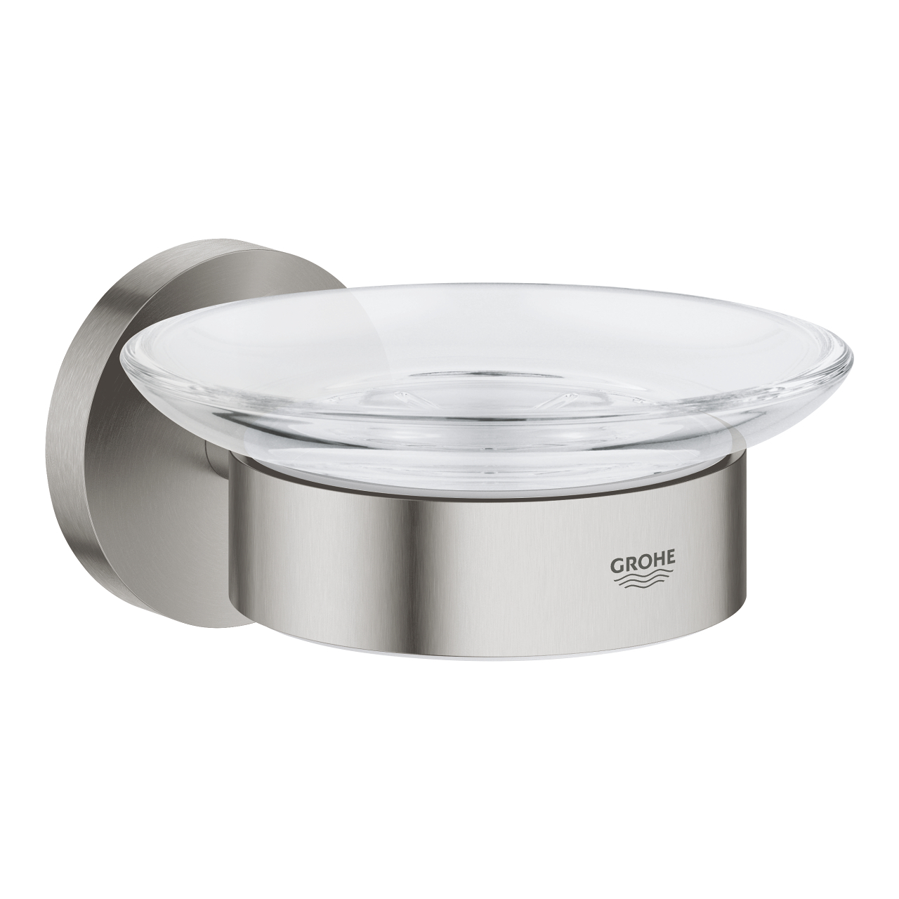 Grohe Essentials zeepschaal met houder supersteel
