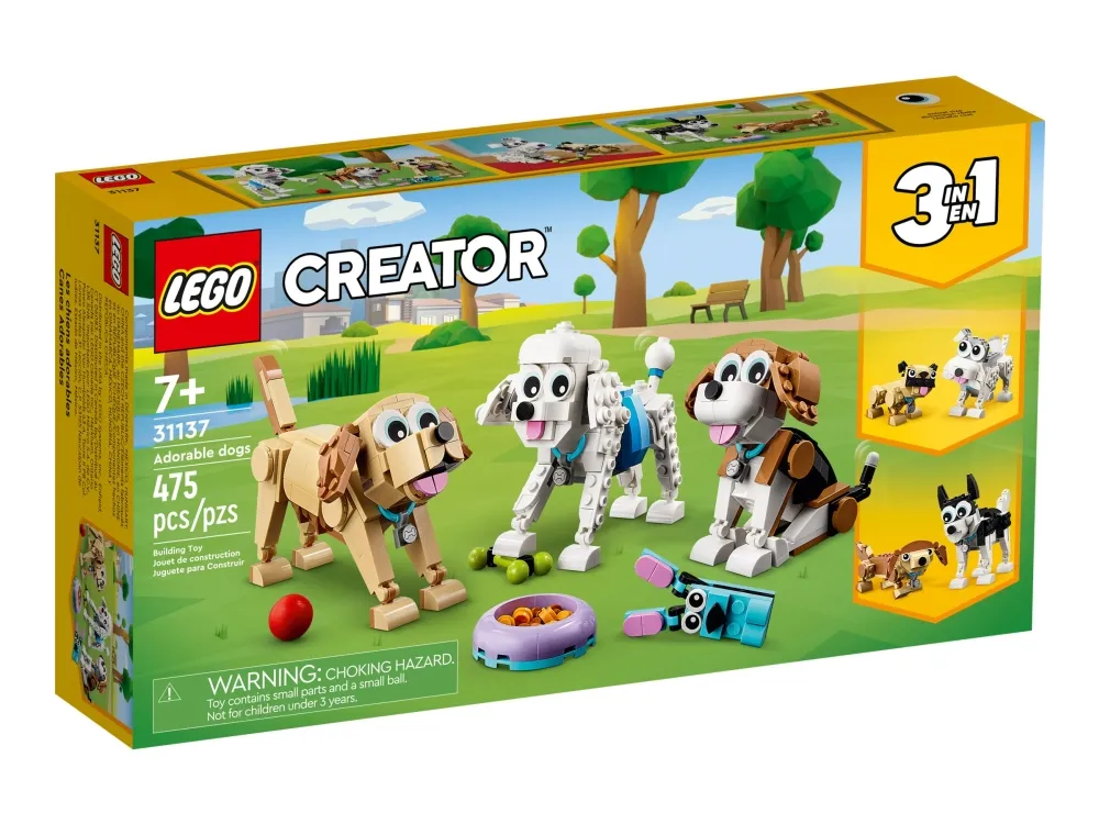 LEGO Creator 31137 Bedårende hunde