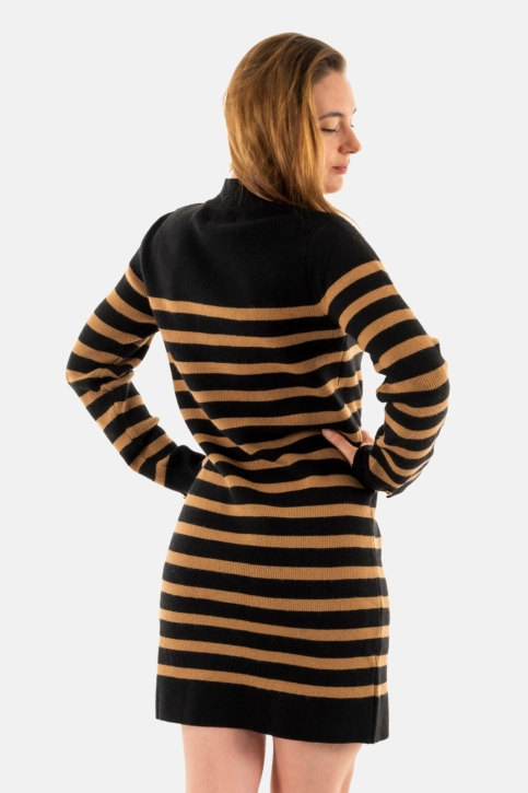 Robe freeman t. porter reliane stripes cv55-s f1120 tobacco brown