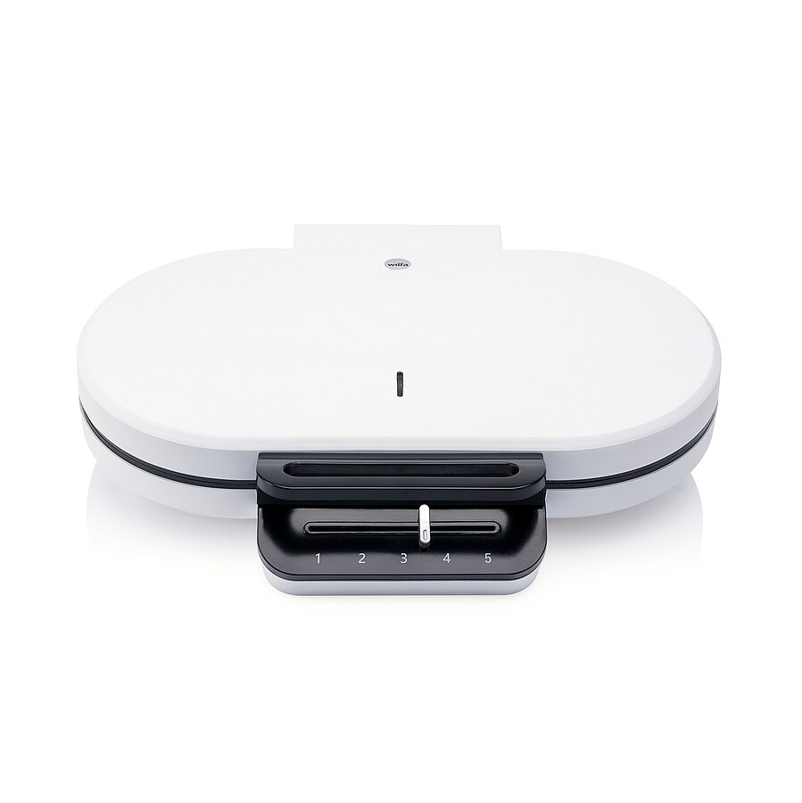 WILFA Waffeleisen TRADITION DOUBLE, 1200W, 2x16cm, WDWA-516W, weiß