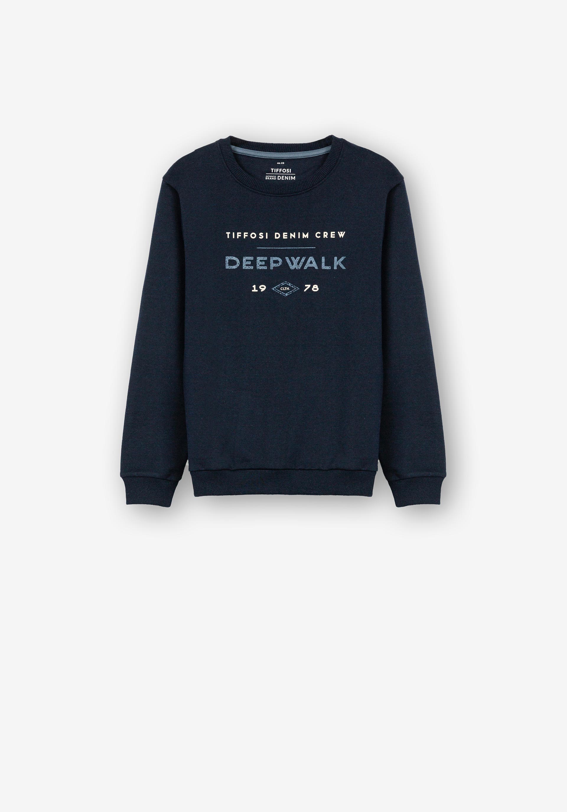 Sweatshirt com Estampado Frontal