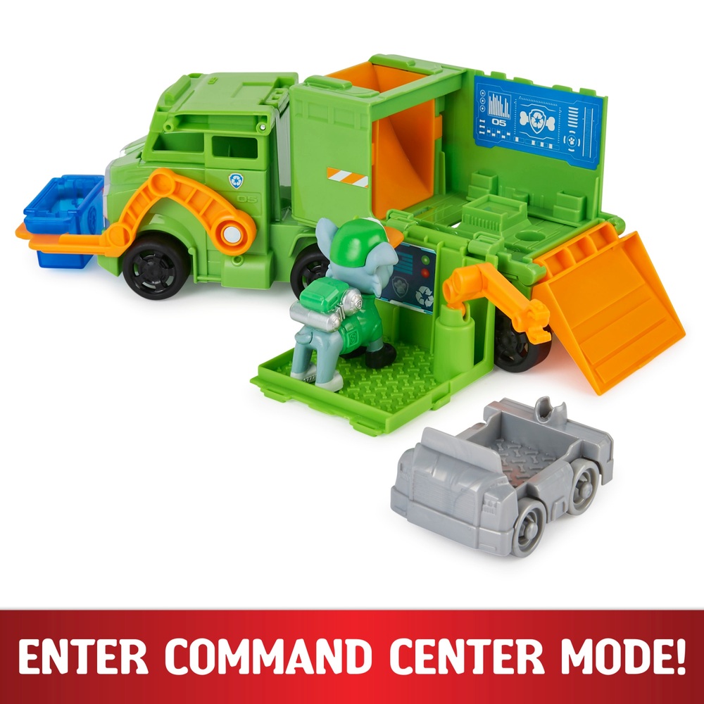 PAW Patrol Großer Truck Pup's Rocky Verwandlungs-Spielzeug-Truck