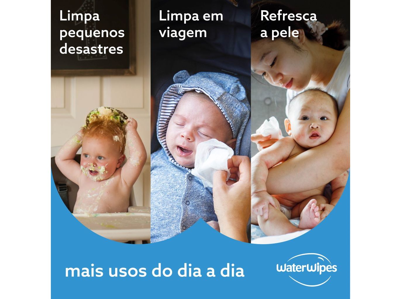 TOALHITAS BÉBE WATERWIPES BIODEGRADÁVEIS 28UN