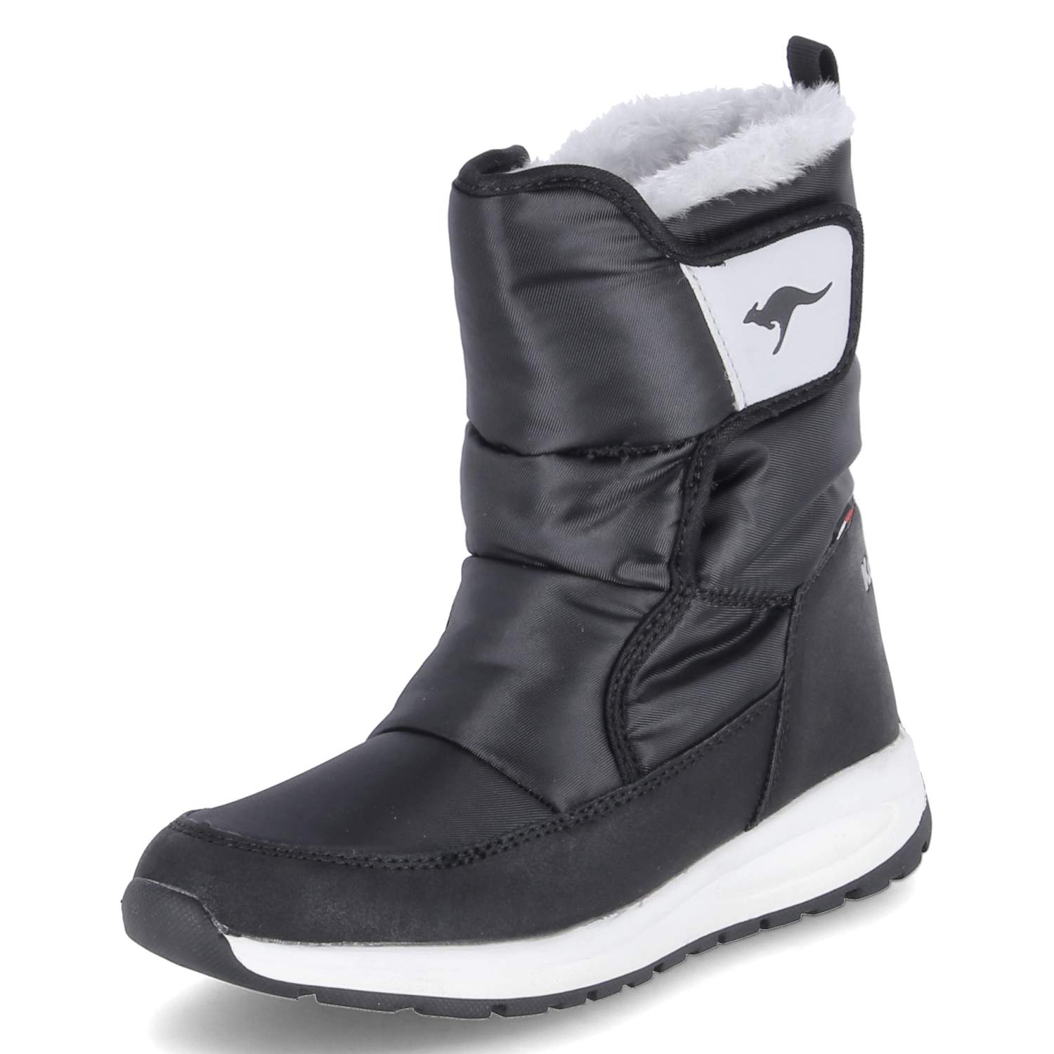 Kangaroos Snowboots K-PE BELLE RTX - jet black/vapor grey