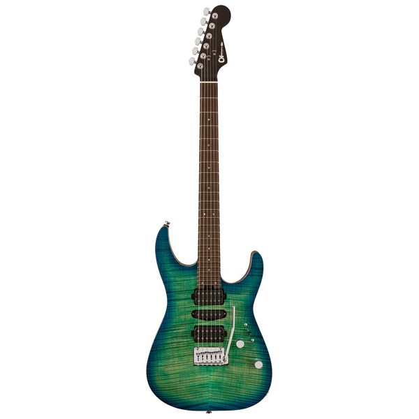 Charvel MJ DK24 HSH Carribean Burst