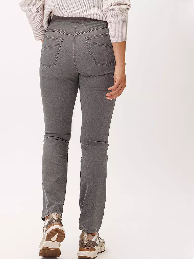 RAPHAELA BY BRAX Hose Slim Fit PAMINA grau