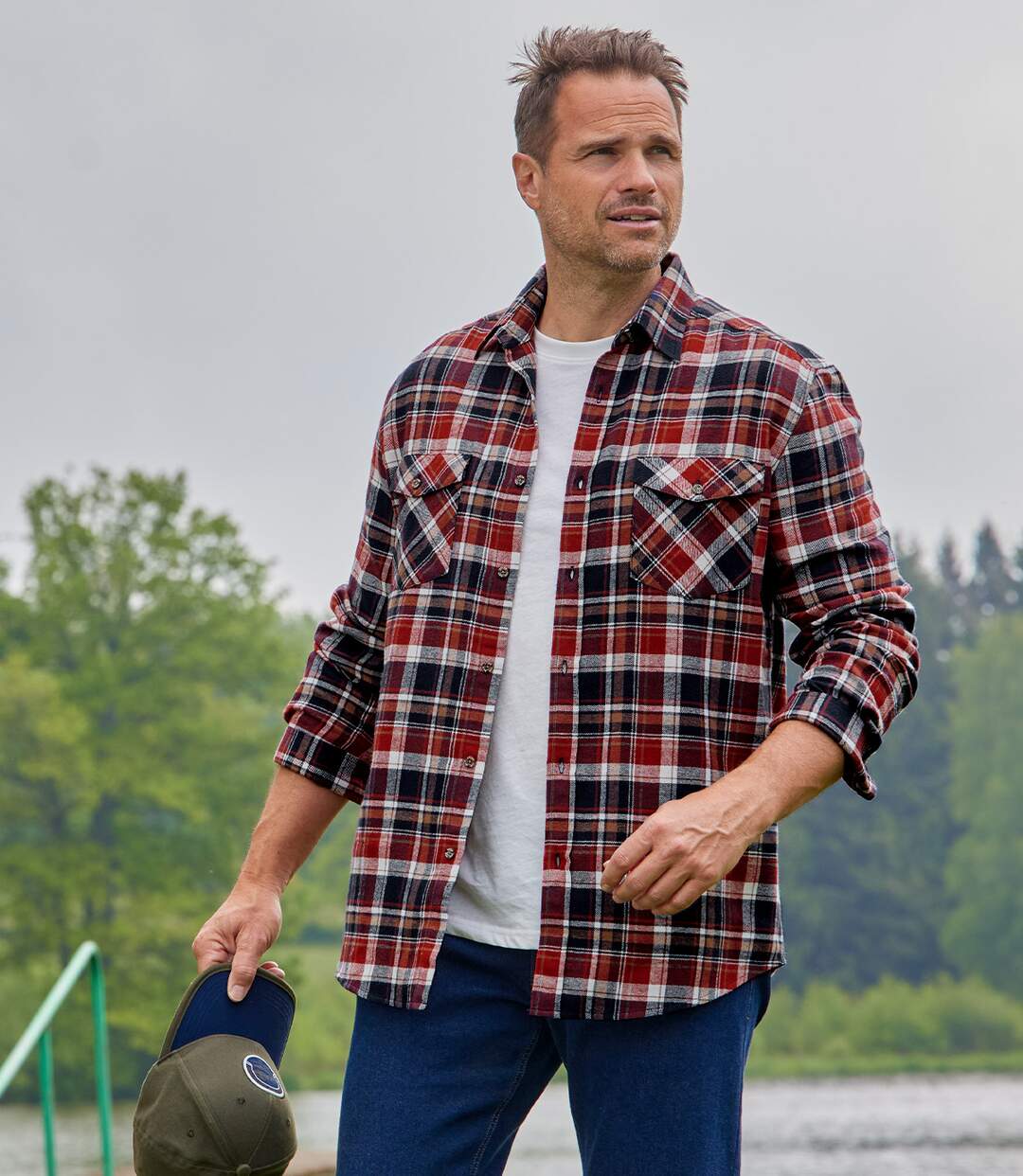 Chemise Flanelle à Carreaux Authentique