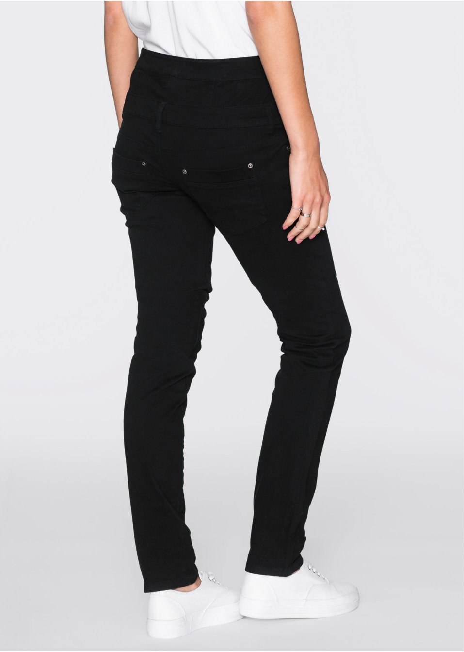 Pantalon taille haute